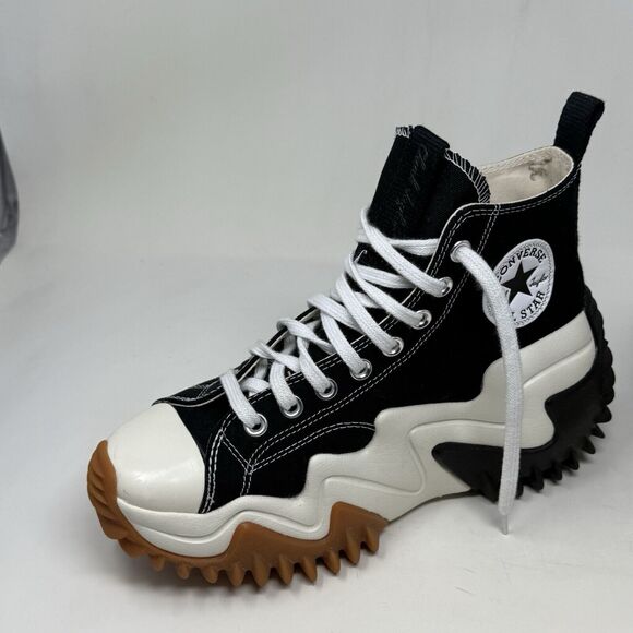Converse Run Star Motion CS Platform Hi Top Sneakers Womens 8.5 Mens 7 Black - Picture 8 of 15